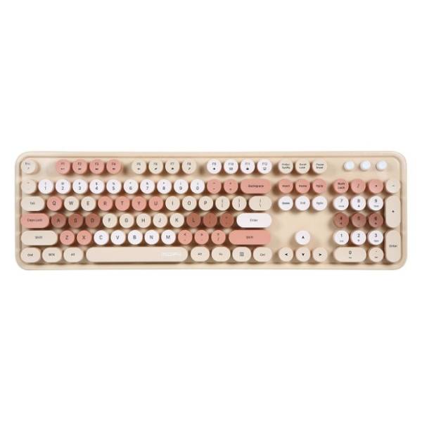 MOFII set miš i tastatura Sweet DM Retro 623M5DMMT bež