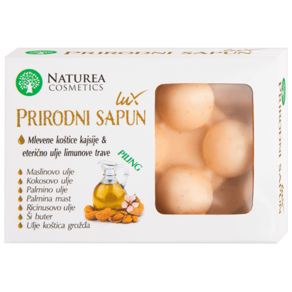 NATUREA Cosmetics lux prirodni sapun masažer 115g