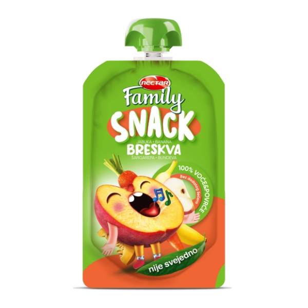 NECTAR family snack breskva 100g
