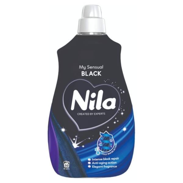 NILA my sensual black tečni deterdžent 50 pranja (2,7l)