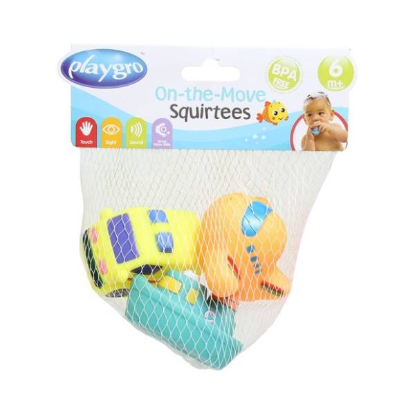 PLAYGRO igračka za kupanje Prskalica vozila 3kom