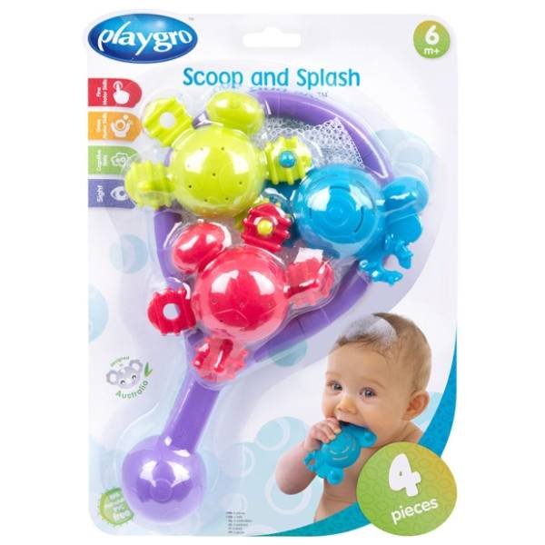 PLAYGRO igračka za kupanje Drugari 4kom