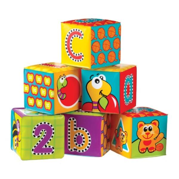 PLAYGRO mekane kocke za vodu 6kom