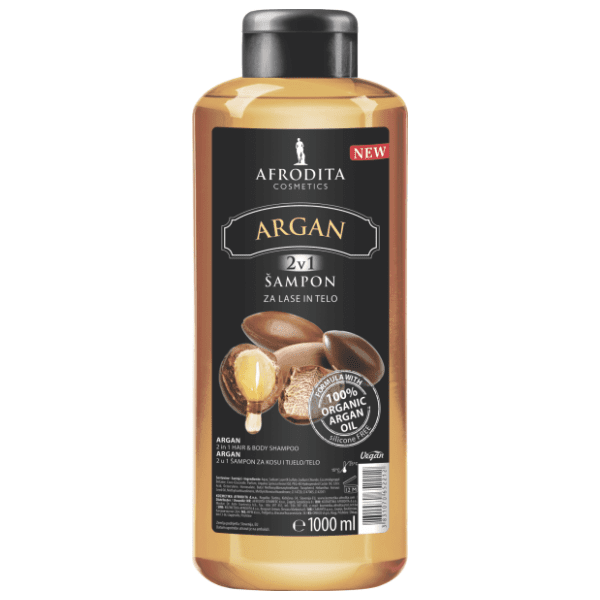 Šampon za kosu i telo AFRODITA argan 1l
