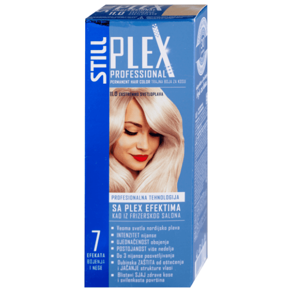 STILL Plex farba za kosu 11.0 ekstremno plava