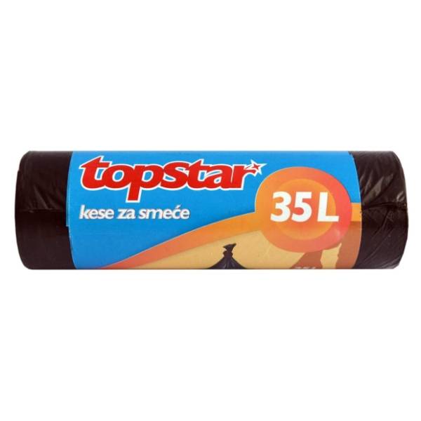 TOP STAR kese za smeće 35l 20kom