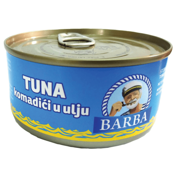 Tunjevina BARBA komadići u ulju 170g