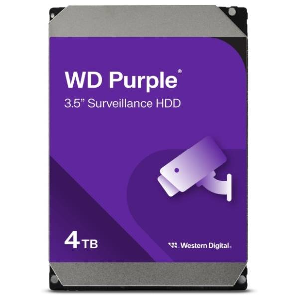 WESTERN DIGITAL hard disk 4TB WD40PURZ Purple