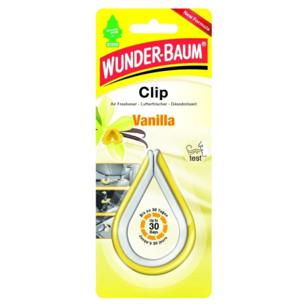 WUNDER BAUM osveživač za auto clip vanila 1kom