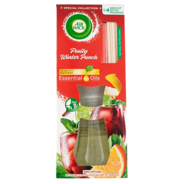 AIR WICK mirisni štapići fruity winter punch 30ml