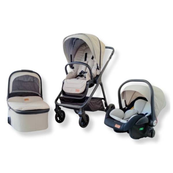 BBO kolica za bebe 3 u 1 Mammia A5 beige