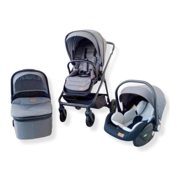 BBO kolica za bebe 3 u 1 Mammia A5 grey