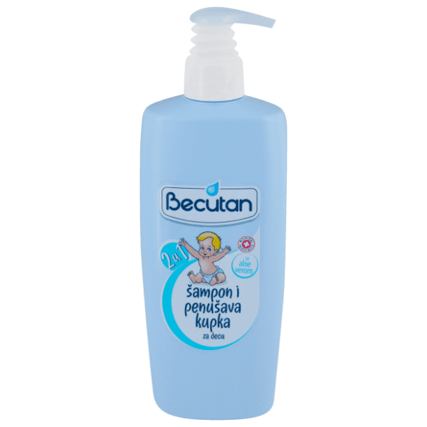 BECUTAN 2u1 šampon i kupka za decu 400ml