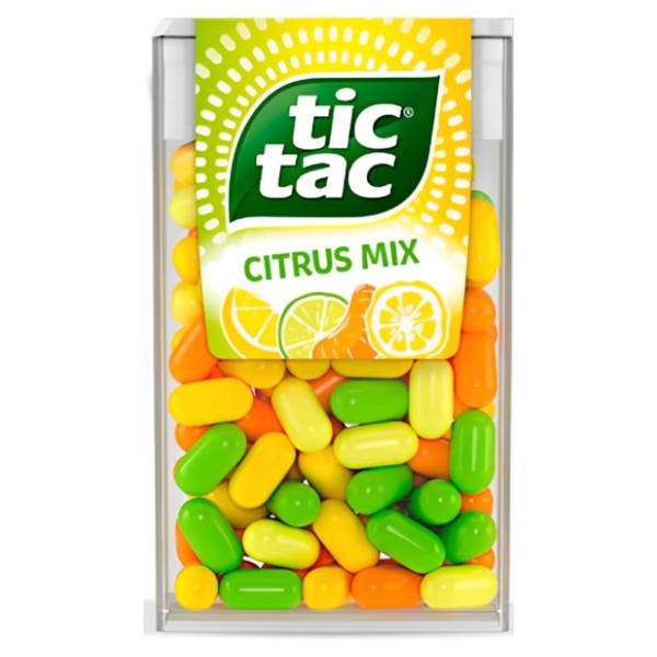 Bombone TIC TAC citrus mix 54g