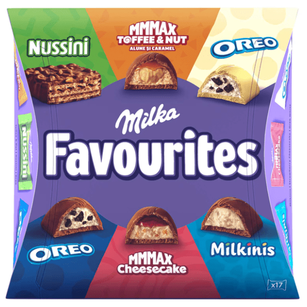 Praline MILKA favourites 95g