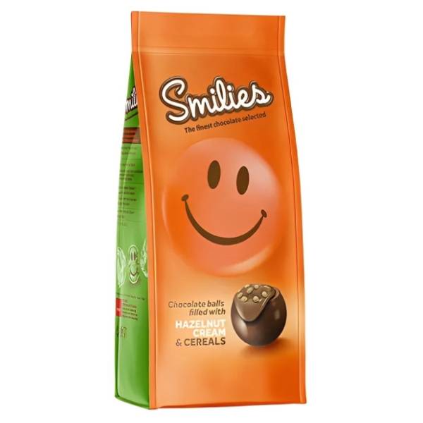 Bombonjera SMILIES crispy hazelnut 120g