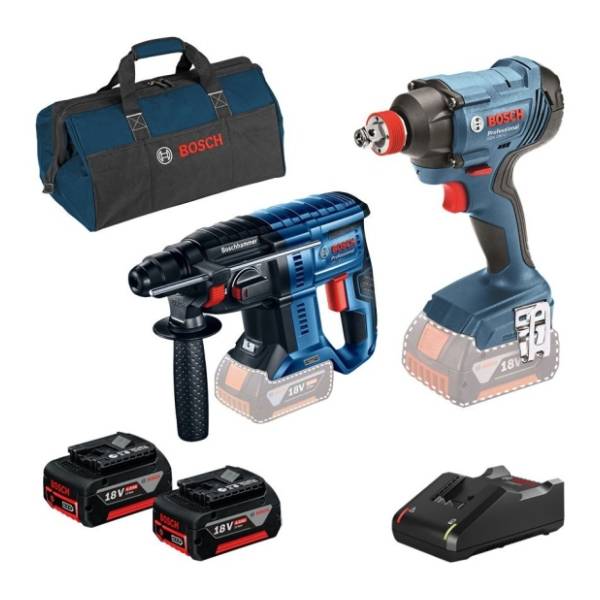 BOSCH GBH 180-LI + GDX 180 Li set akumulatorskog alata