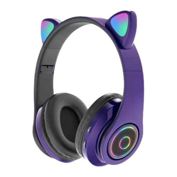 CAT Ear slušalice ljubičaste