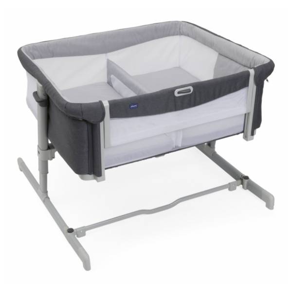 CHICCO kolevka Next 2 me twins magnet grey