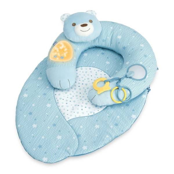 CHICCO podloga za bebu Nest plava