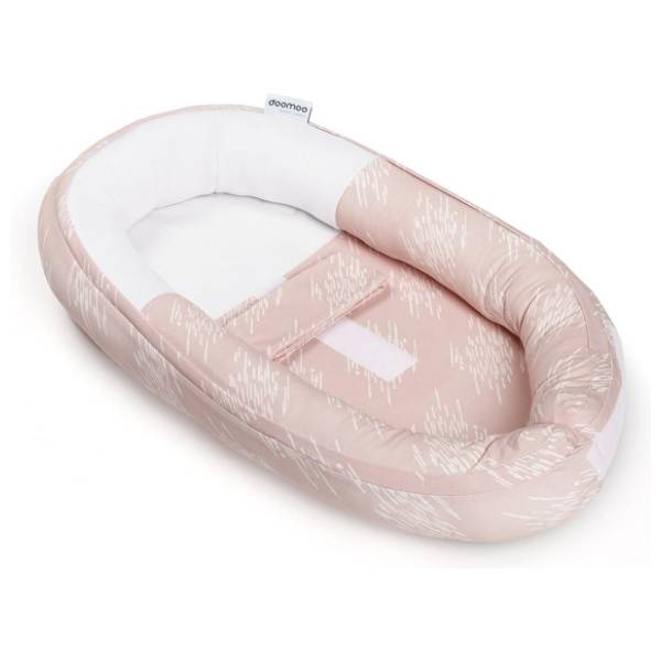 DOOMOO gnezdo za bebe Misty pink