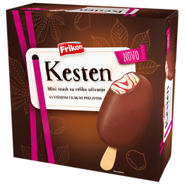 Sladoled FRIKOM kesten mini multipack 6x60ml