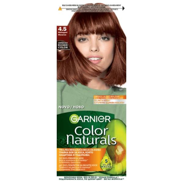 GARNIER Color Naturals farba za kosu 4.5 mahagoni 
