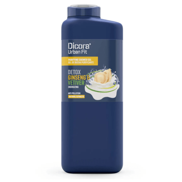Gel za tuširanje DICORA Detox ginseng & vetiver 400ml
