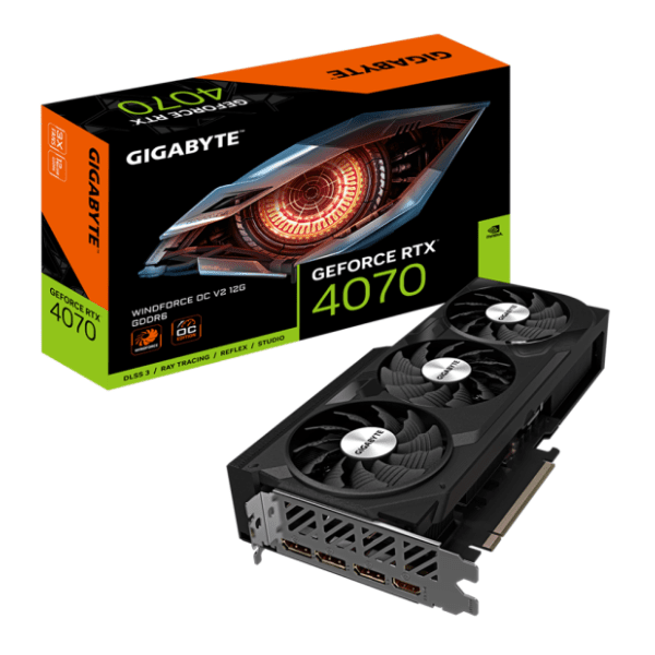 GIGABYTE nVidia GeForce RTX 4070 WINDFORCE OC V2 12GB GDDR6 192-bit grafička kartica