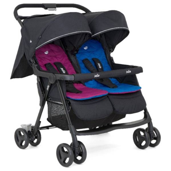 JOIE kolica za blizance Aire R&S crna