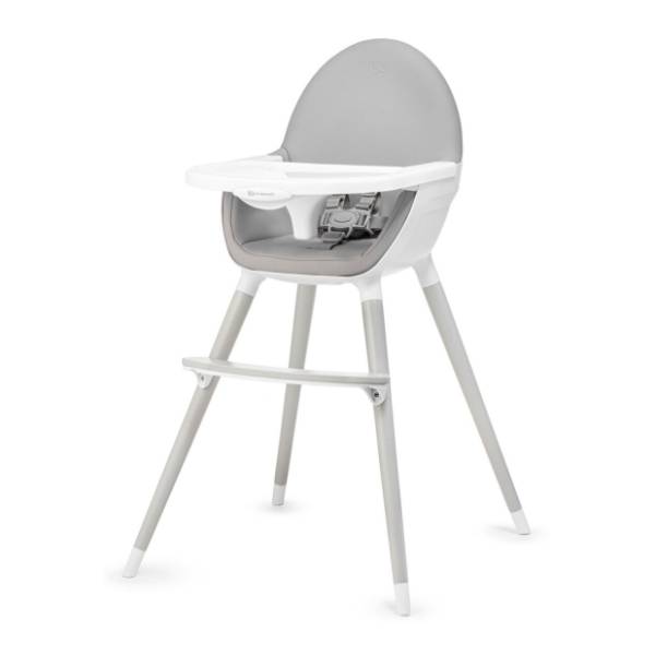KINDERKRAFT hranilica za bebe 2u1 High fini full grey