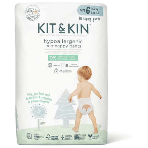 KIT&KIN pelene pants 6 18kom