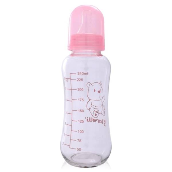 LORELLI BERTONI flašica za bebe 240ml pink