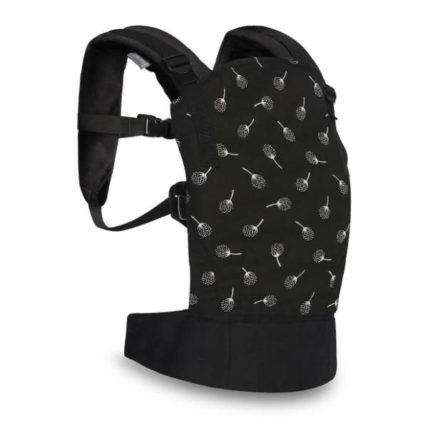 LORELLI BERTONI kengur nosiljka za bebe Ergonomic Wally crna
