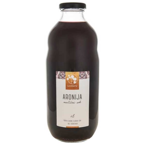 LOVEBERRY matični sok aronija 1l