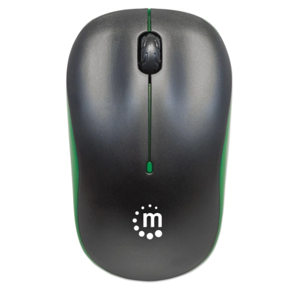 MANHATTAN bežični miš Success 179393 crno/zeleni