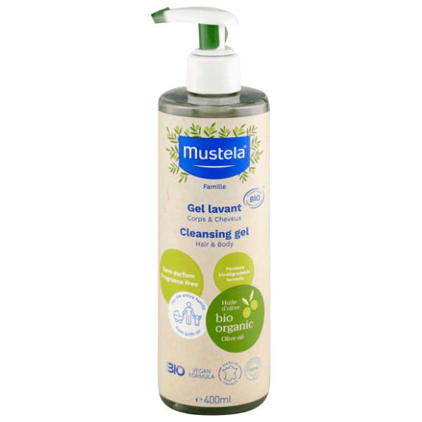 MUSTELA Bio organic gel za kupanje 400ml