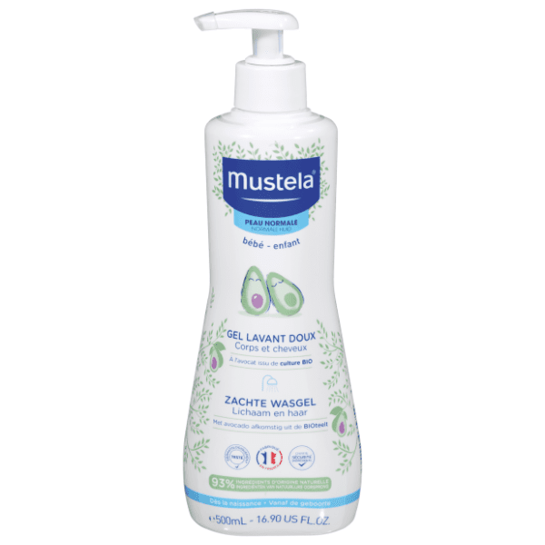 MUSTELA blagi gel za kupanje beba 500ml