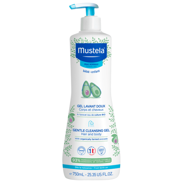 MUSTELA blagi gel za kupanje beba 750ml