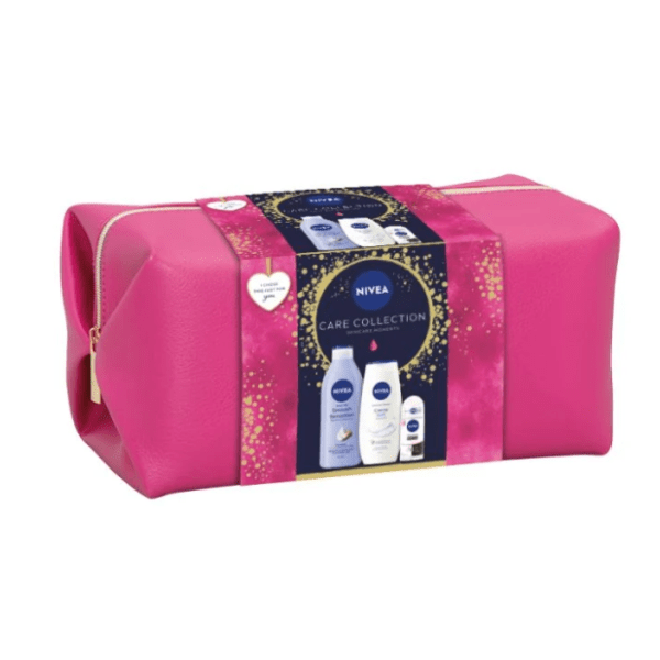 NIVEA set Care collection (Gel za tuširanje, losion i roll-on)