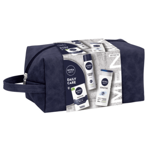 NIVEA Men set Daily care (after shave, dezodorans i kupka)