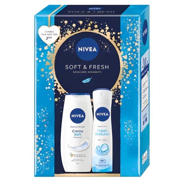 NIVEA set Soft&fresh (Gel za tuširanje i dezodorans)