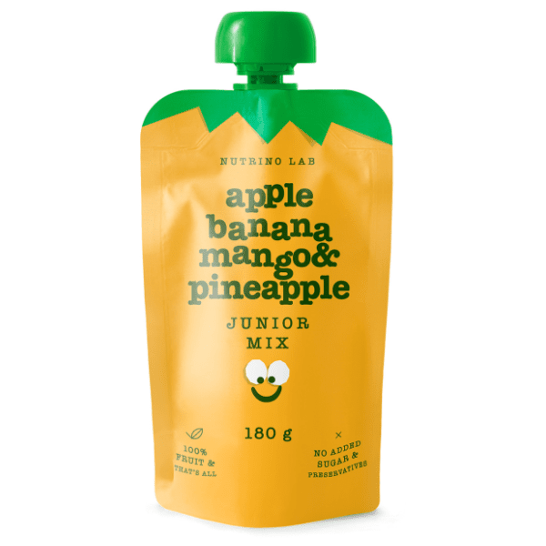 NUTRINO Lab voćni pire jabuka banana mango ananas 180g