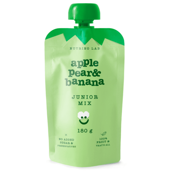 NUTRINO Lab voćni pire jabuka kruška banana 180g