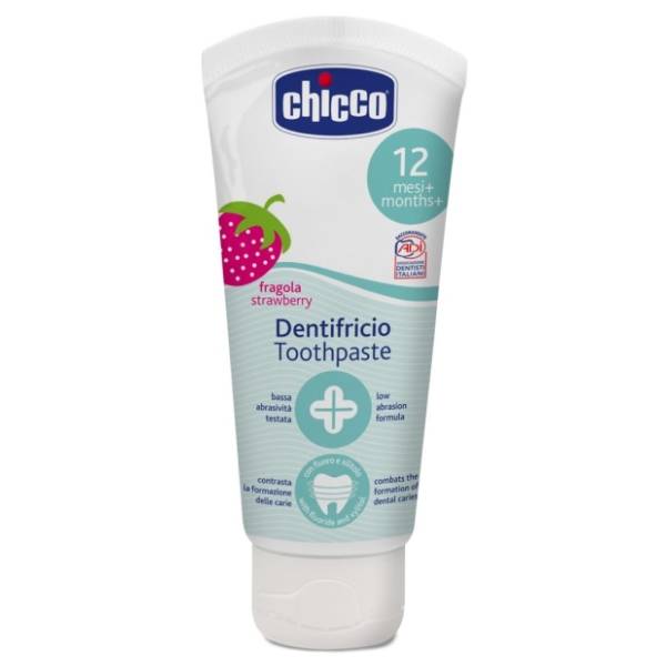 Pasta za zube CHICCO dečija jagoda 1-5g 50ml