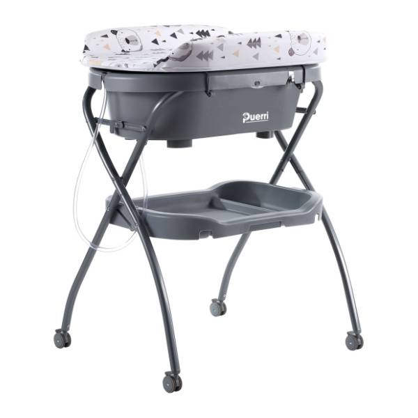PUERRI stalak za presvlačenje i kupanje Joy grey