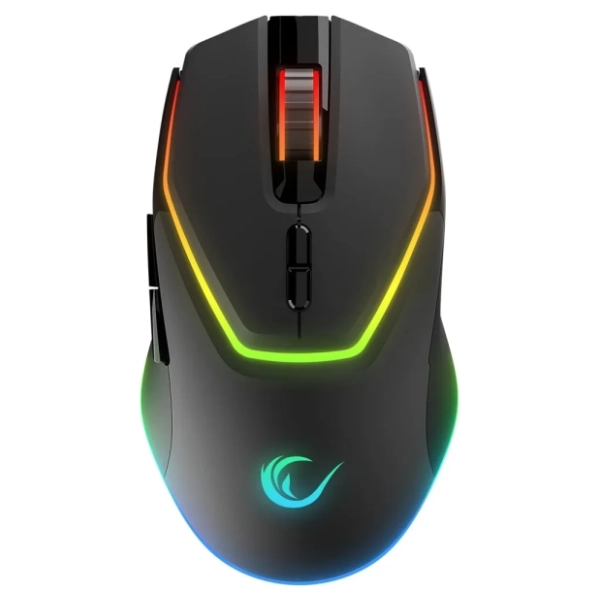 RAMPAGE bežični miš Vortex M1 RGB crni