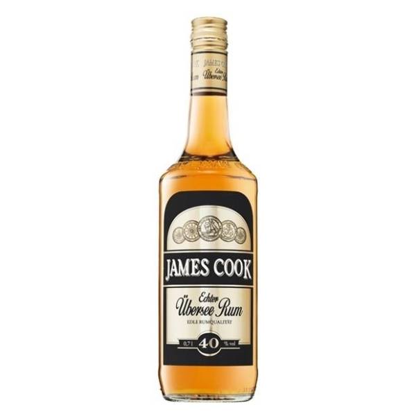 Rum JAMES COOK tamni 0.7l