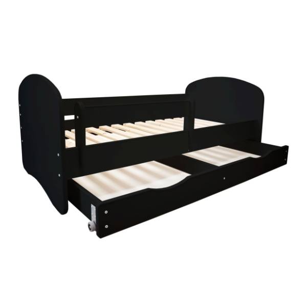 TOP BEDS dečiji krevet Olek 80 x 160 cm crni