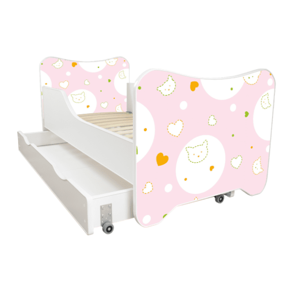 TOP BEDS Happy kitty krevet sa fiokom Kitty 80 x 160 cm